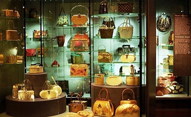 Museum of Bags and Purses exhibit